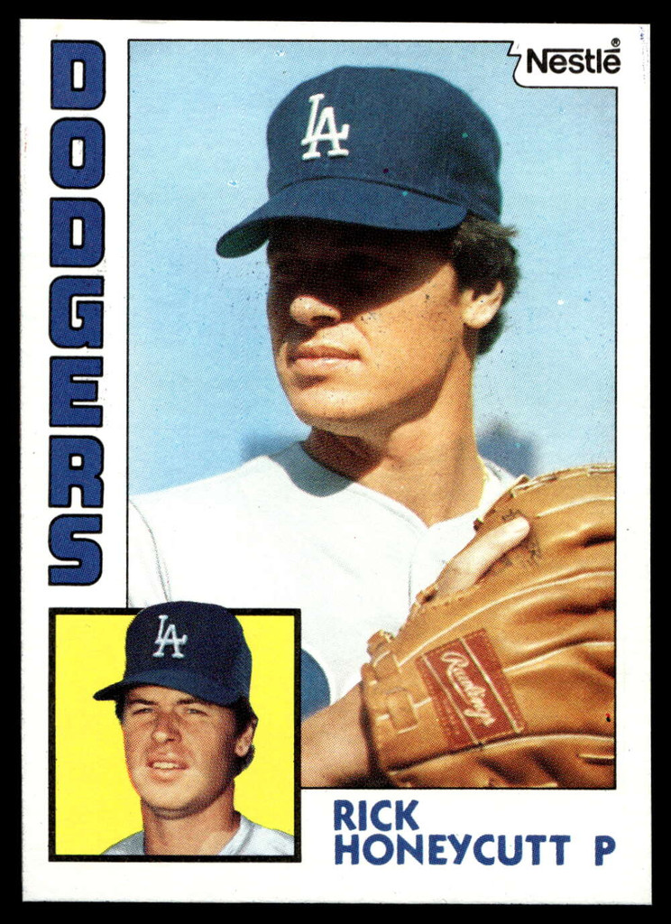 1984 Topps Nestle #222 Rick Honeycutt Near Mint+ 