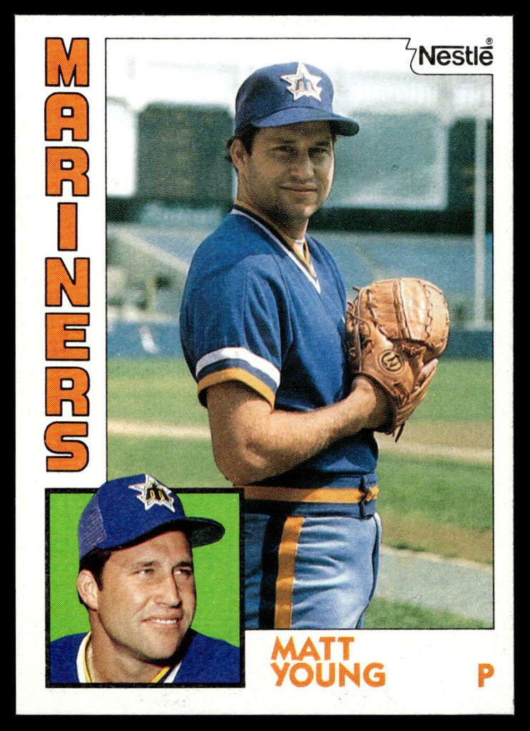 1984 Topps Nestle #235 Matt Young Near Mint+ RC Rookie 
