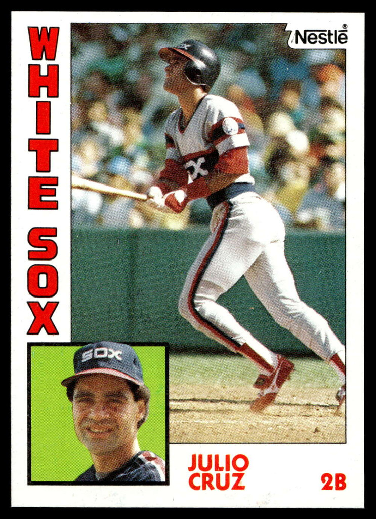 1984 Topps Nestle #257 Julio Cruz Near Mint+ 