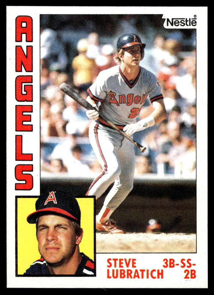 1984 Topps Nestle #266 Steve Lubratich Near Mint+ 