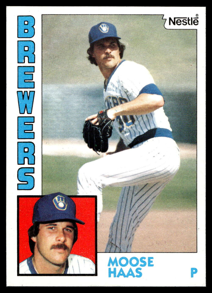 1984 Topps Nestle #271 Moose Haas Near Mint+ 