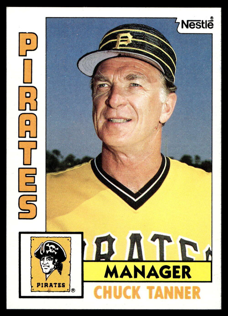1984 Topps Nestle #291 Chuck Tanner Near Mint+ 
