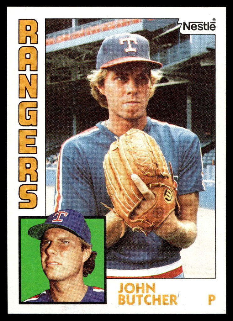1984 Topps Nestle #299 John Butcher Near Mint+ 