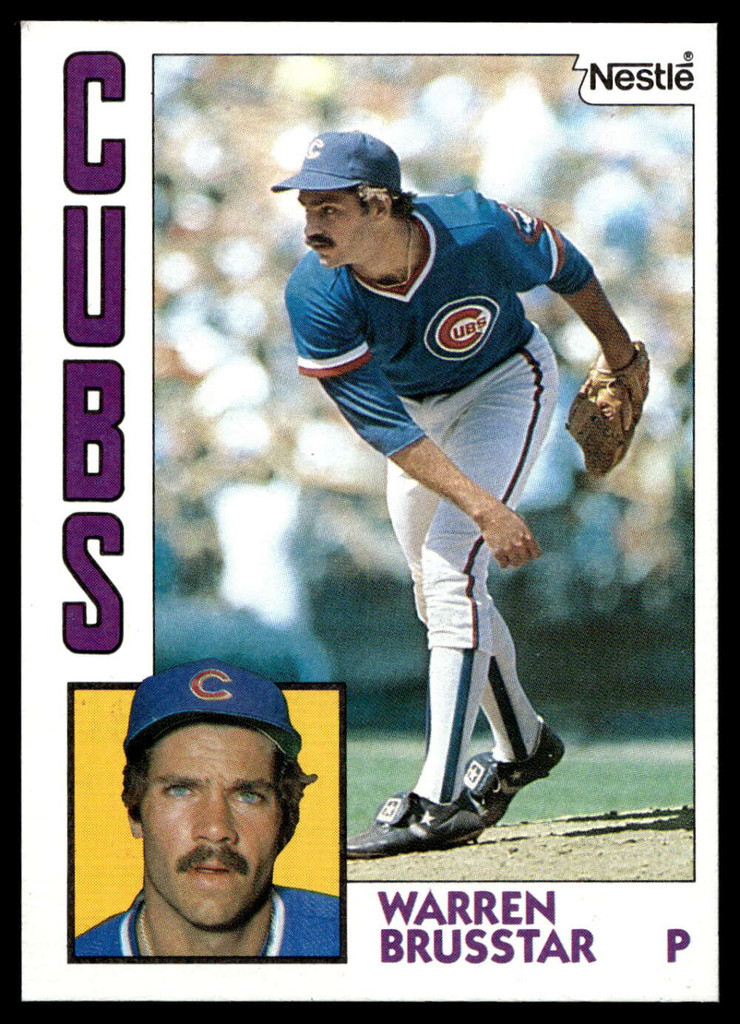 1984 Topps Nestle #304 Warren Brusstar Near Mint+ 