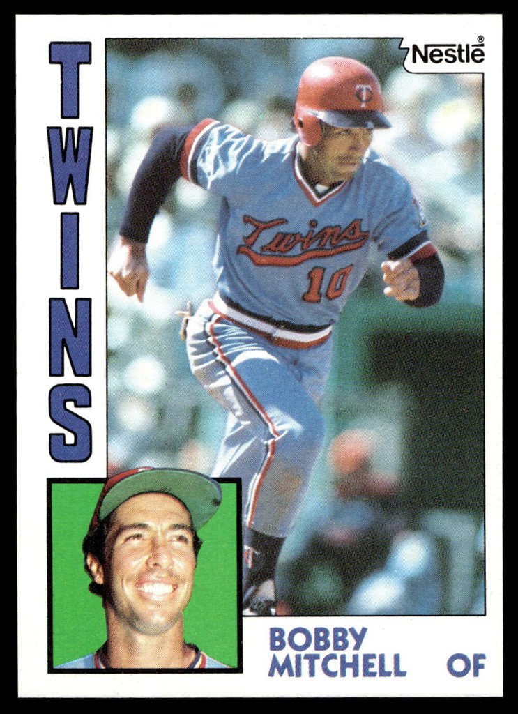 1984 Topps Nestle #307 Bobby Mitchell Near Mint+  ID: 524357