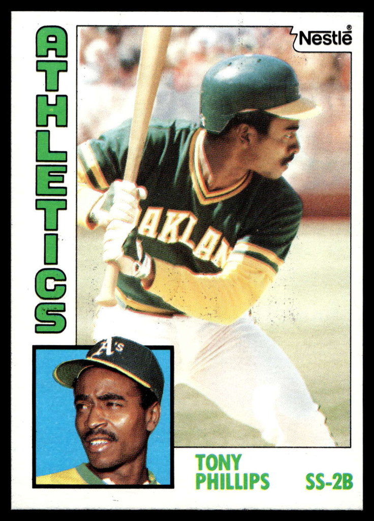 1984 Topps Nestle #309 Tony Phillips Near Mint+ RC Rookie 