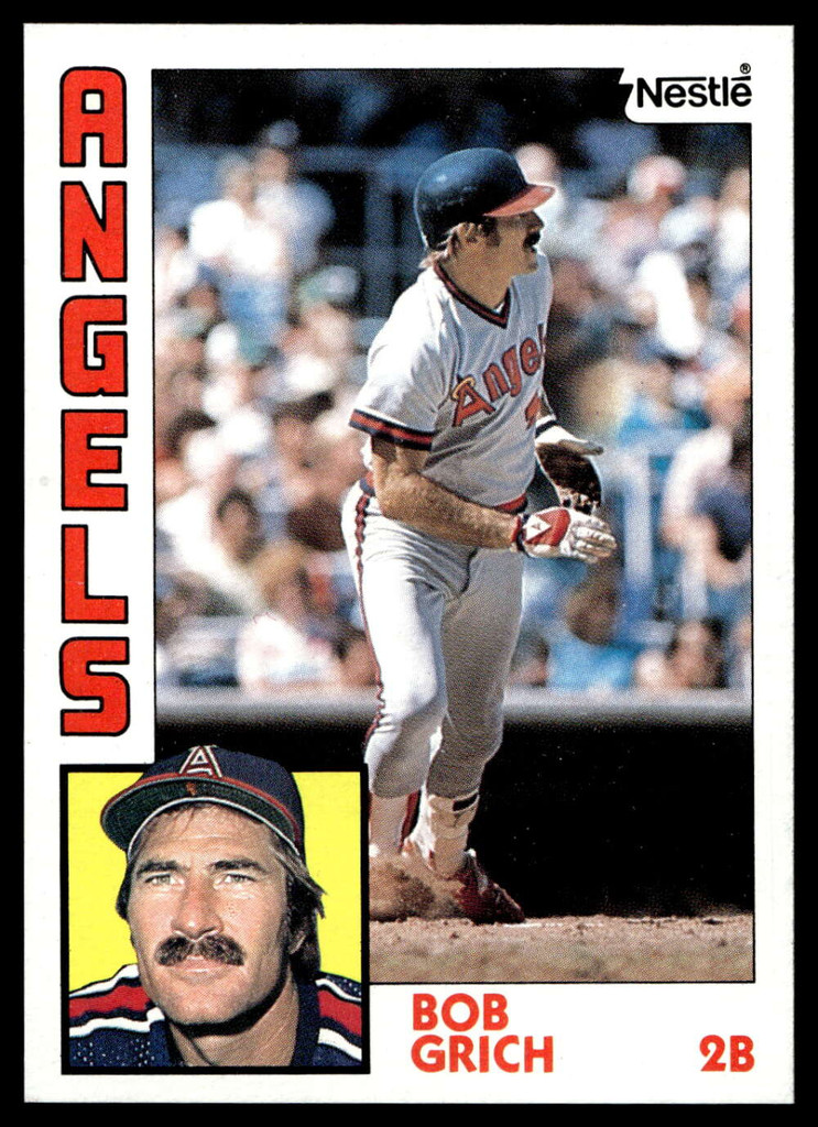 1984 Topps Nestle #315 Bobby Grich Near Mint+ 
