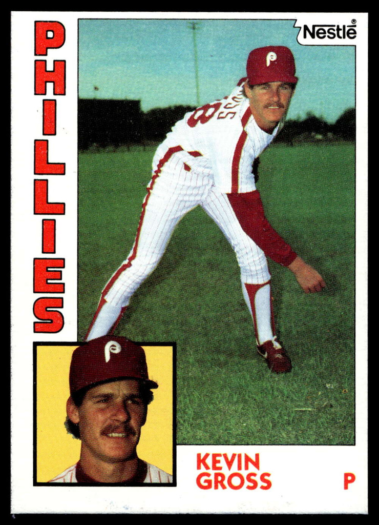 1984 Topps Nestle #332 Kevin Gross Near Mint+ RC Rookie 