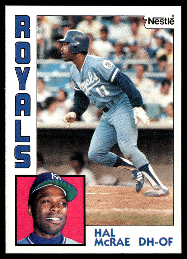 1984 Topps Nestle #340 Hal McRae Near Mint+ 