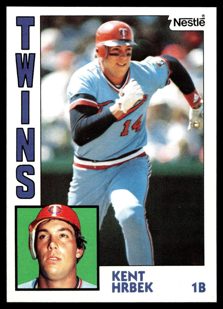 1984 Topps Nestle #345 Kent Hrbek Near Mint+  ID: 524393