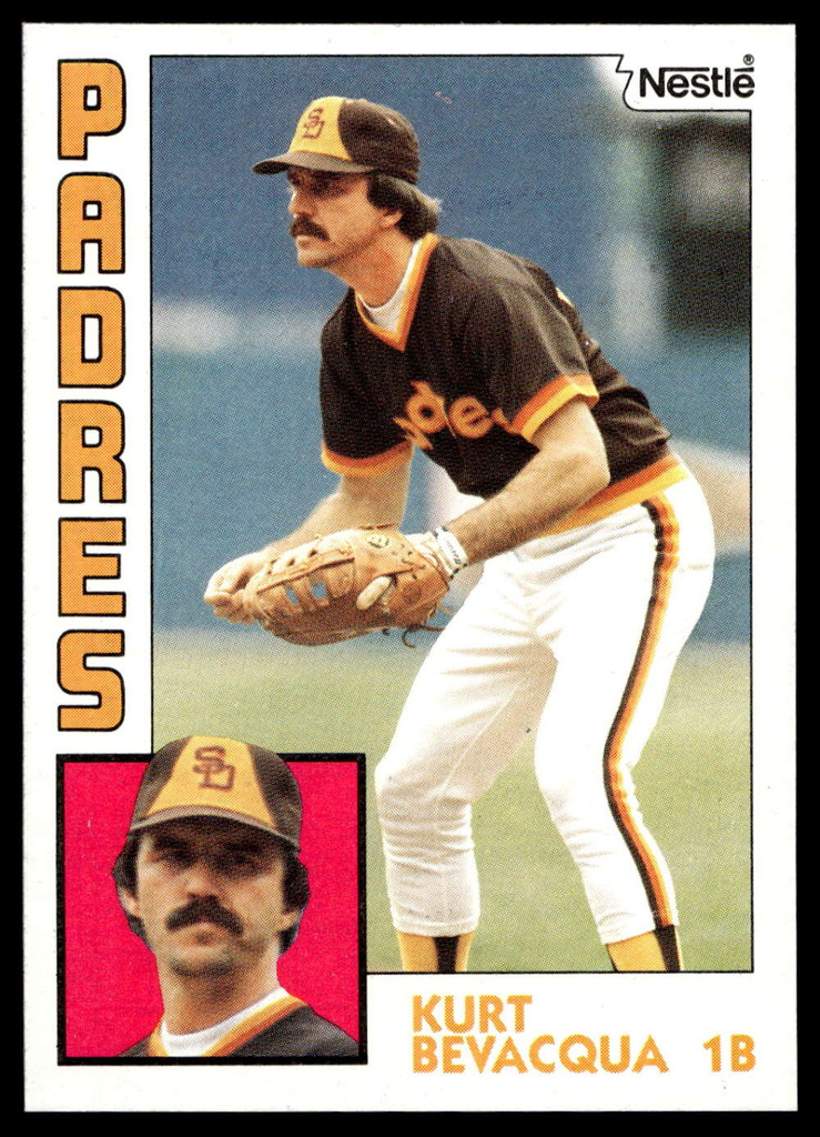 1984 Topps Nestle #346 Kurt Bevacqua Near Mint+ 