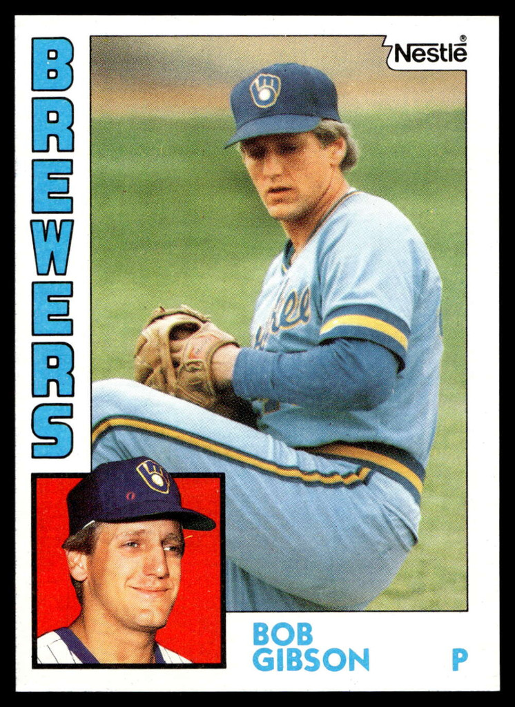 1984 Topps Nestle #349 Bob L. Gibson Near Mint+ RC Rookie 