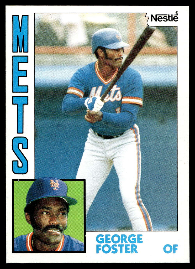 1984 Topps Nestle #350 George Foster Near Mint+ 