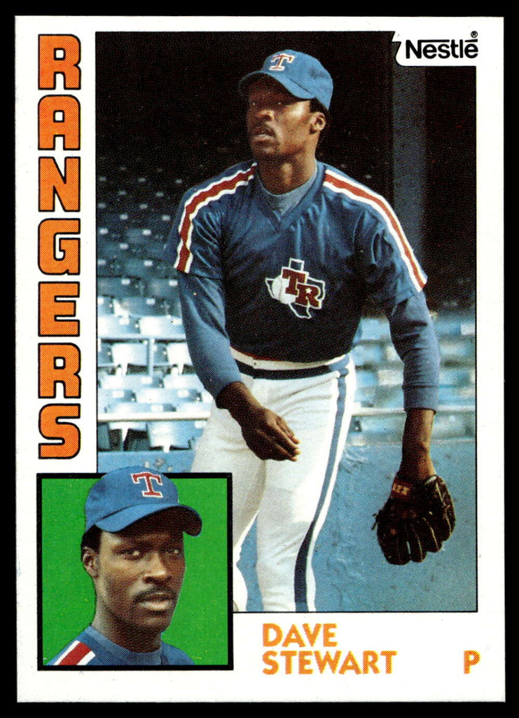 1984 Topps Nestle #352 Dave Stewart Near Mint+ 