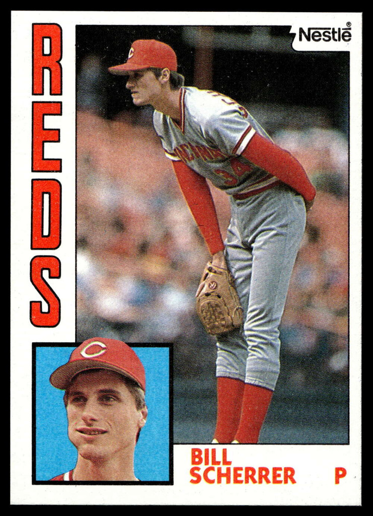 1984 Topps Nestle #373 Bill Scherrer Near Mint+ 