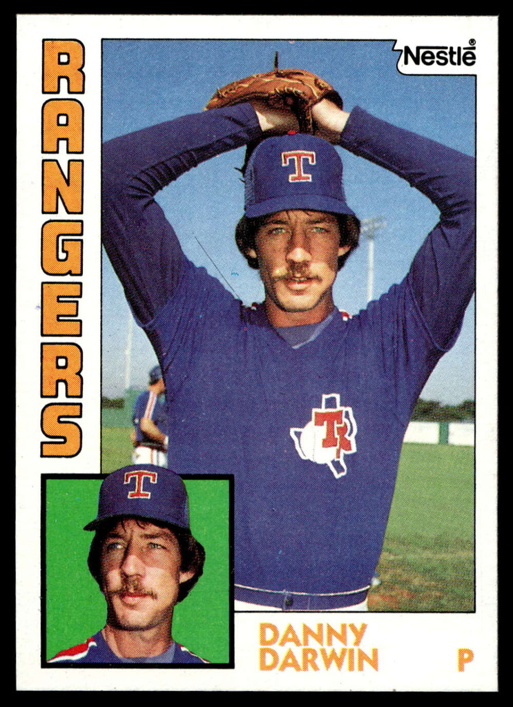1984 Topps Nestle #377 Danny Darwin Near Mint+ 