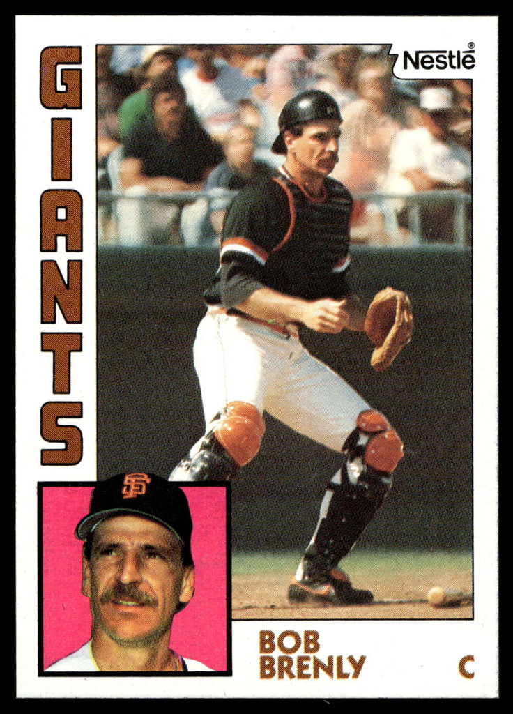 1984 Topps Nestle #378 Bob Brenly Near Mint+ 