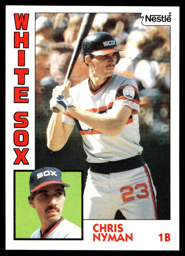 1984 Topps Nestle #382 Chris Nyman Near Mint+ 