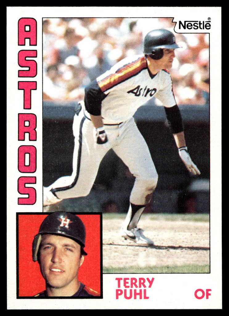 1984 Topps Nestle #383 Terry Puhl Near Mint+ 