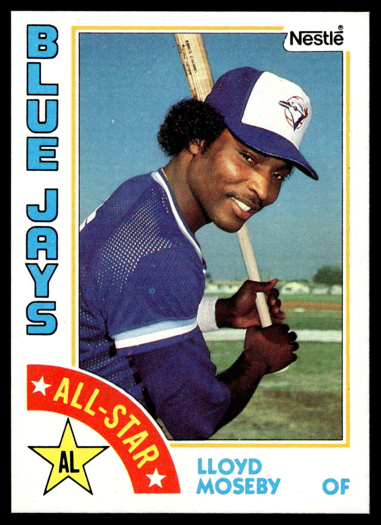 1984 Topps Nestle #403 Lloyd Moseby Near Mint+ 