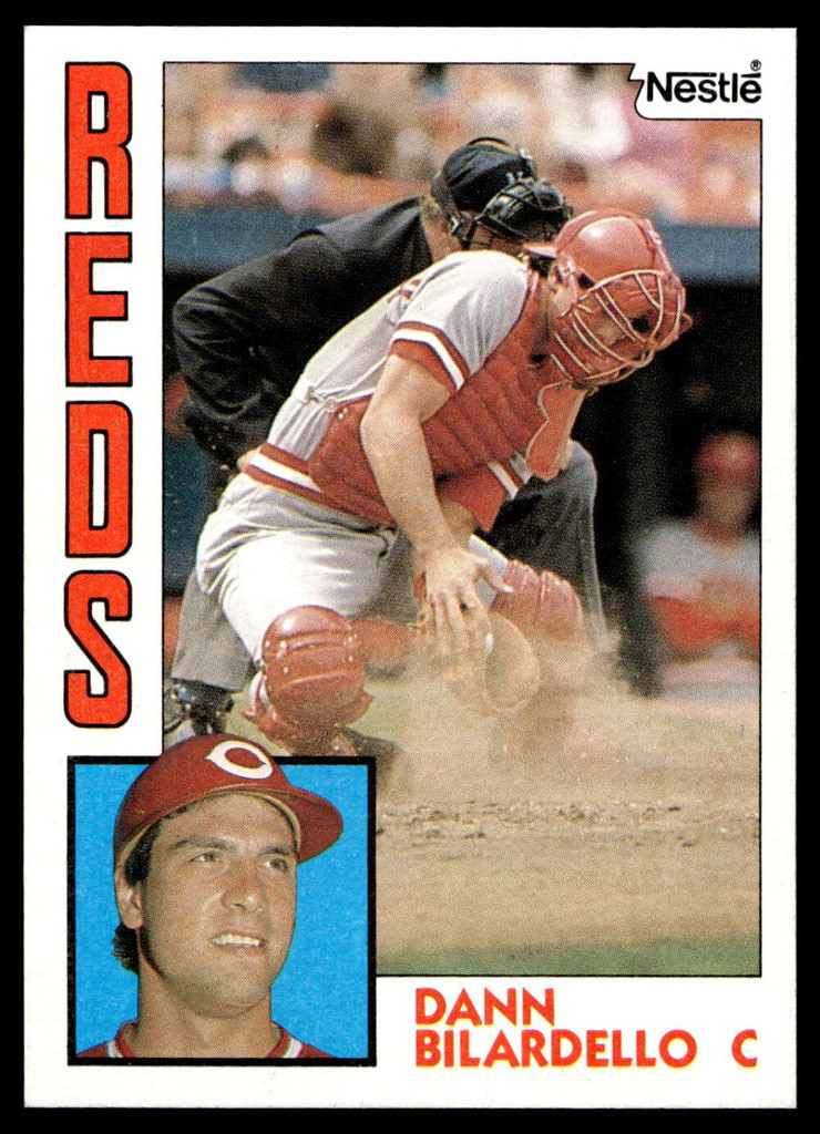1984 Topps Nestle #424 Dann Bilardello Near Mint+ 