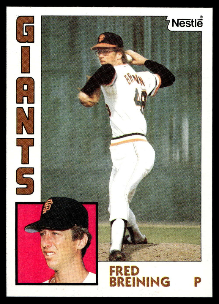 1984 Topps Nestle #428 Fred Breining Near Mint+  ID: 524471