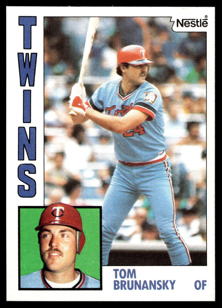 1984 Topps Nestle #447 Tom Brunansky Near Mint+ 