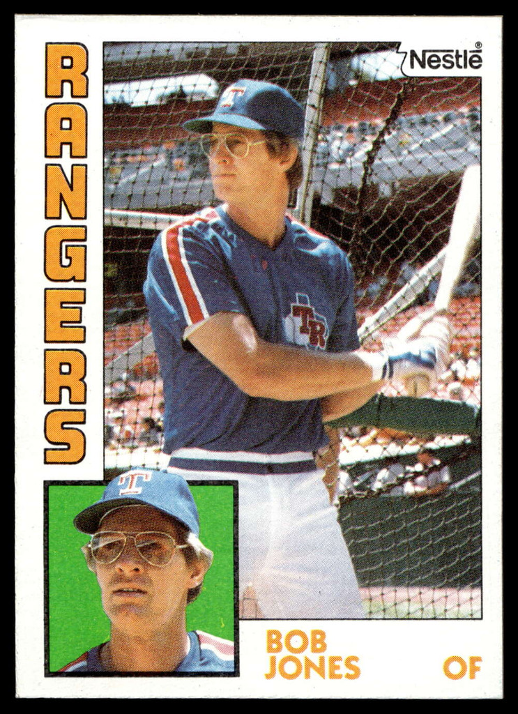 1984 Topps Nestle #451 Bob Jones Near Mint+ 