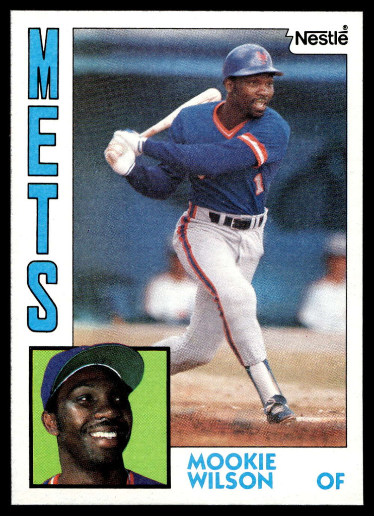 1984 Topps Nestle #465 Mookie Wilson Near Mint+ 