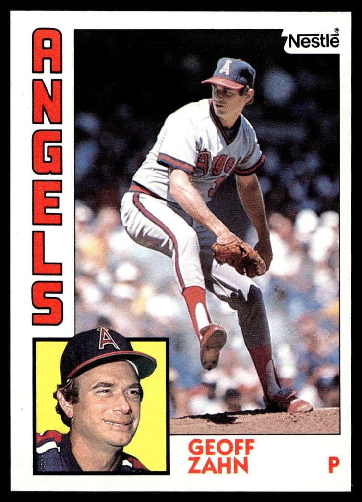 1984 Topps Nestle #468 Geoff Zahn Near Mint+ 