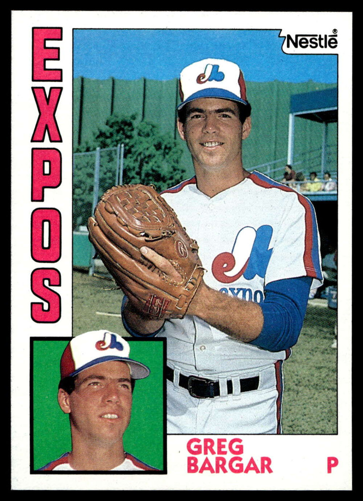 1984 Topps Nestle #474 Greg Bargar Near Mint+ 