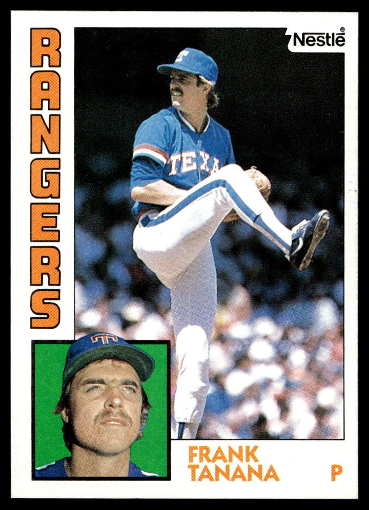 1984 Topps Nestle #479 Frank Tanana Near Mint+ 