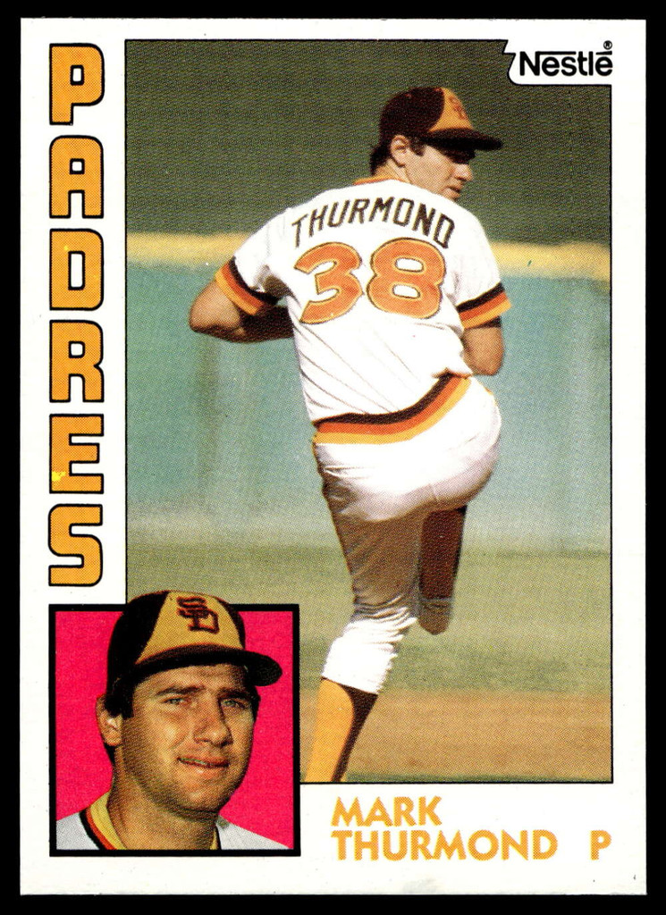 1984 Topps Nestle #481 Mark Thurmond Near Mint+ 