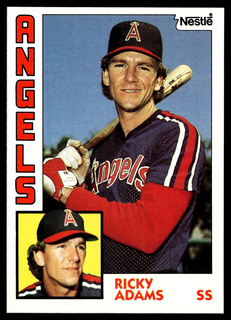 1984 Topps Nestle #487 Ricky Adams Near Mint+ 