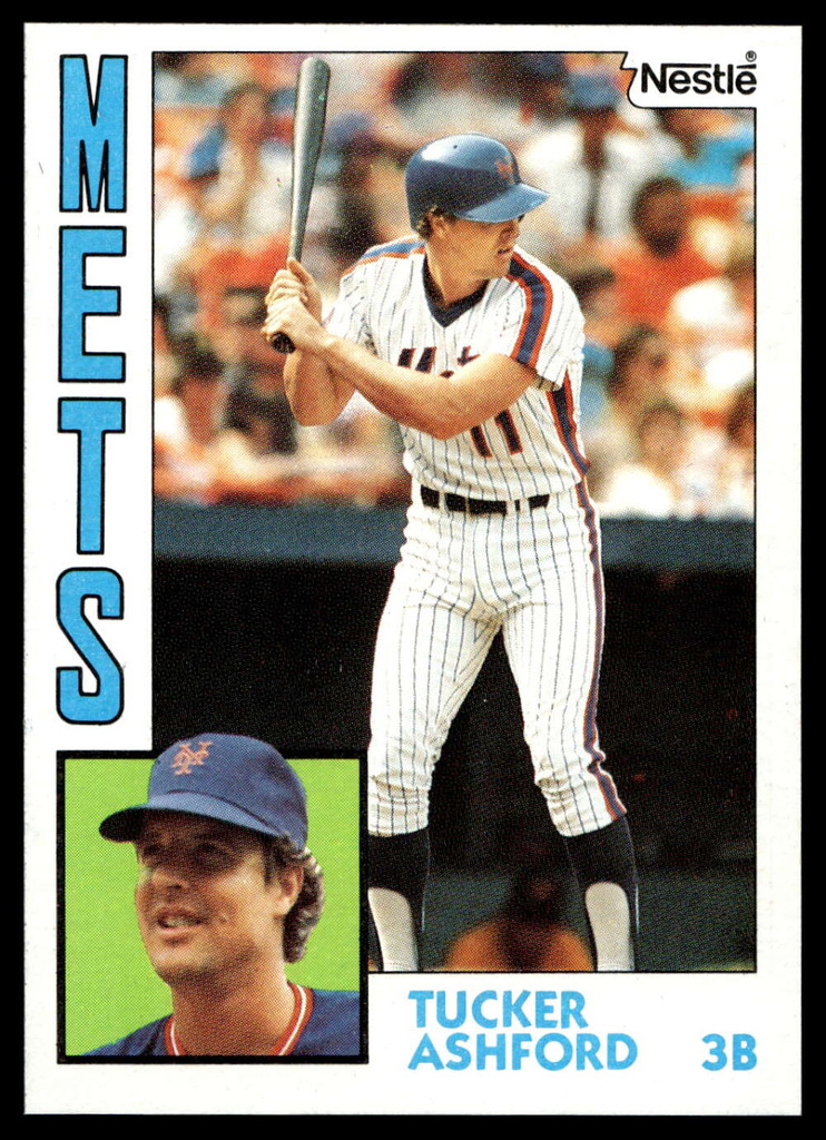 1984 Topps Nestle #492 Tucker Ashford Near Mint+ 