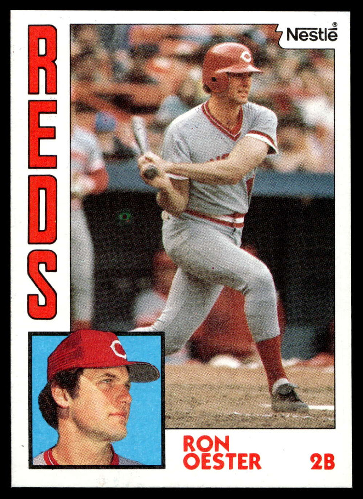 1984 Topps Nestle #526 Ron Oester Near Mint+ 