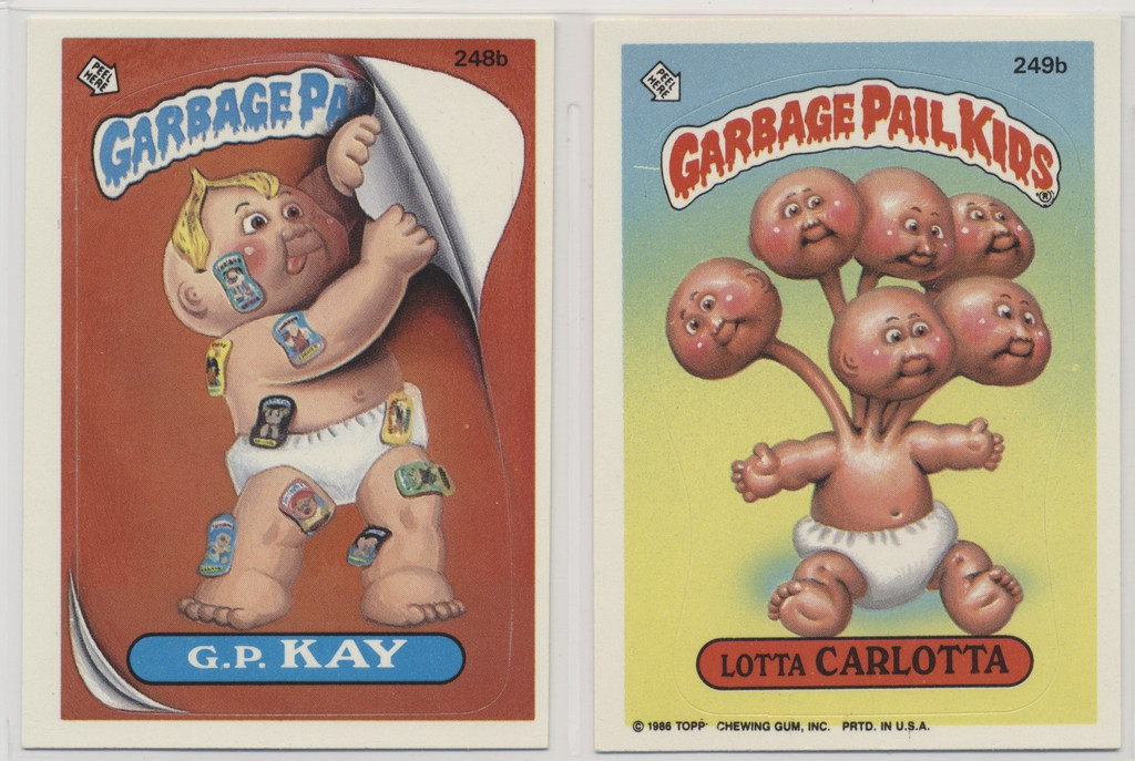 1986 Topps Garbage Pail Kids Series 6 Lot of 20 Different Cards #*sku37402