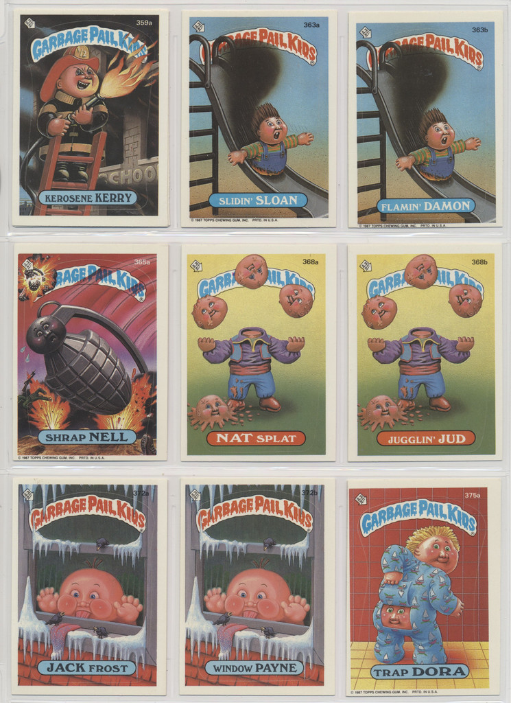 1987 Topps Garbage Pail Kids Series 9 Lot of 29 Different Cards #*sku37403