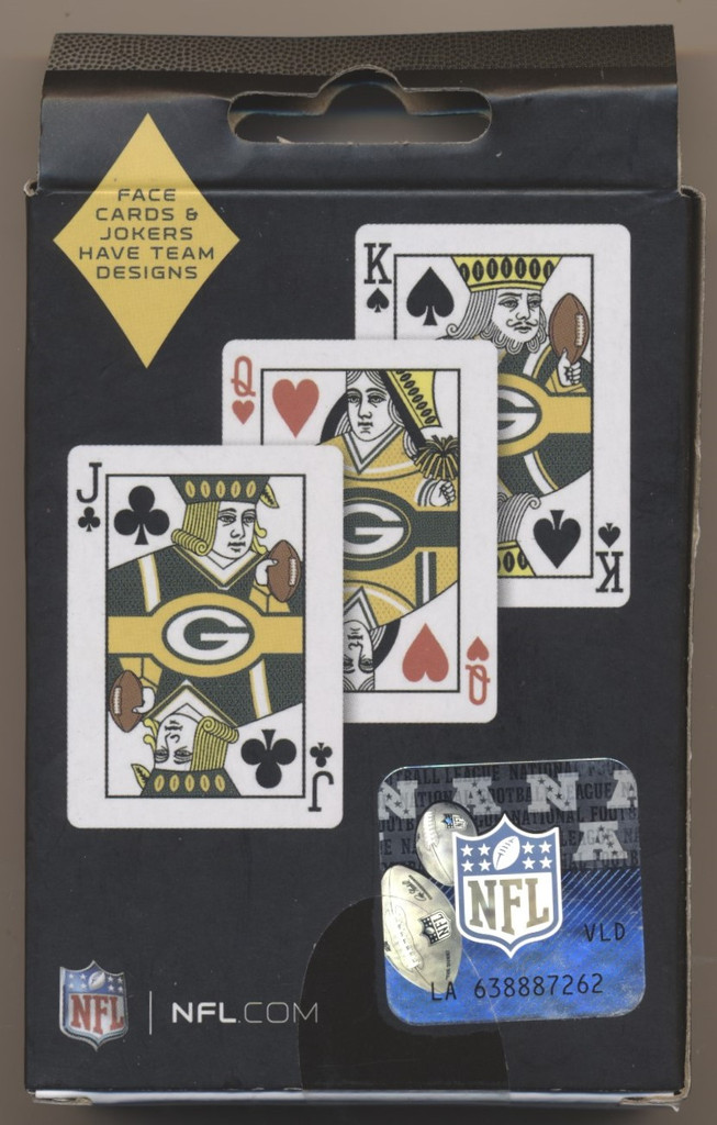 circ. 2000's NFL Green Bay Packers Playing Cards Unused  #*sku37411