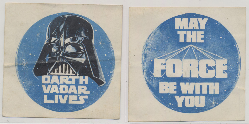 circ. 1970's Star Wars Iron on Transfer Set of 2  #*sku37426