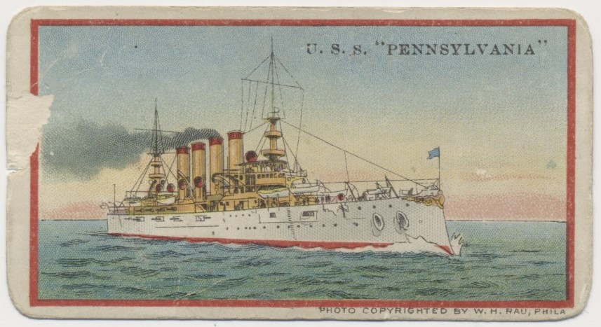 1910 E3 American Caramel Navy Ships Partial Set 16/21    #*sku37430