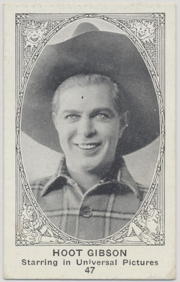 1922/23 American Caramel Co. E123-1 Movie Actors and Actresses #47 Hoot Gibson   #*sku37436