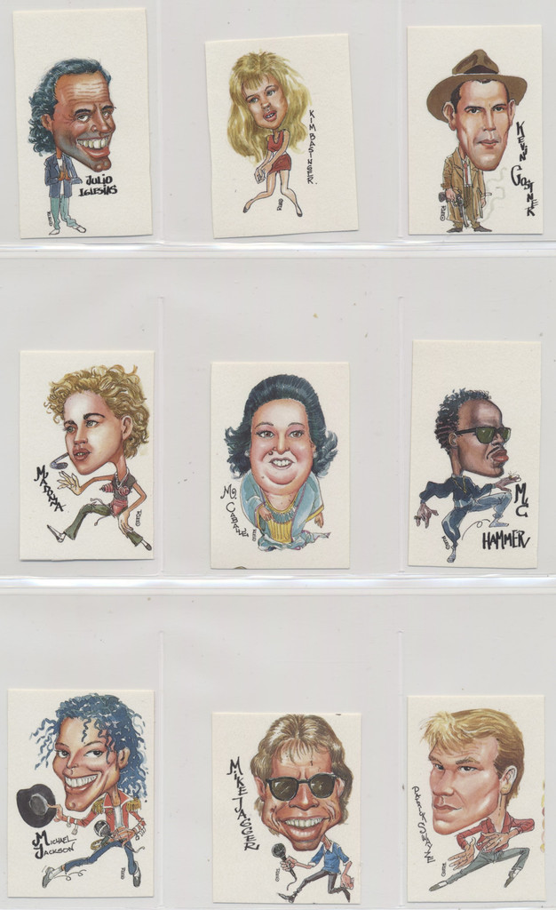 2023 Famous People Crazy Caricatures  Lot of 26 Different  #*sku37455