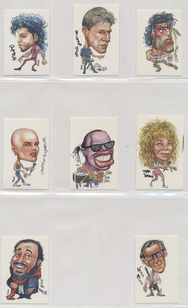 2023 Famous People Crazy Caricatures  Lot of 26 Different  #*sku37455