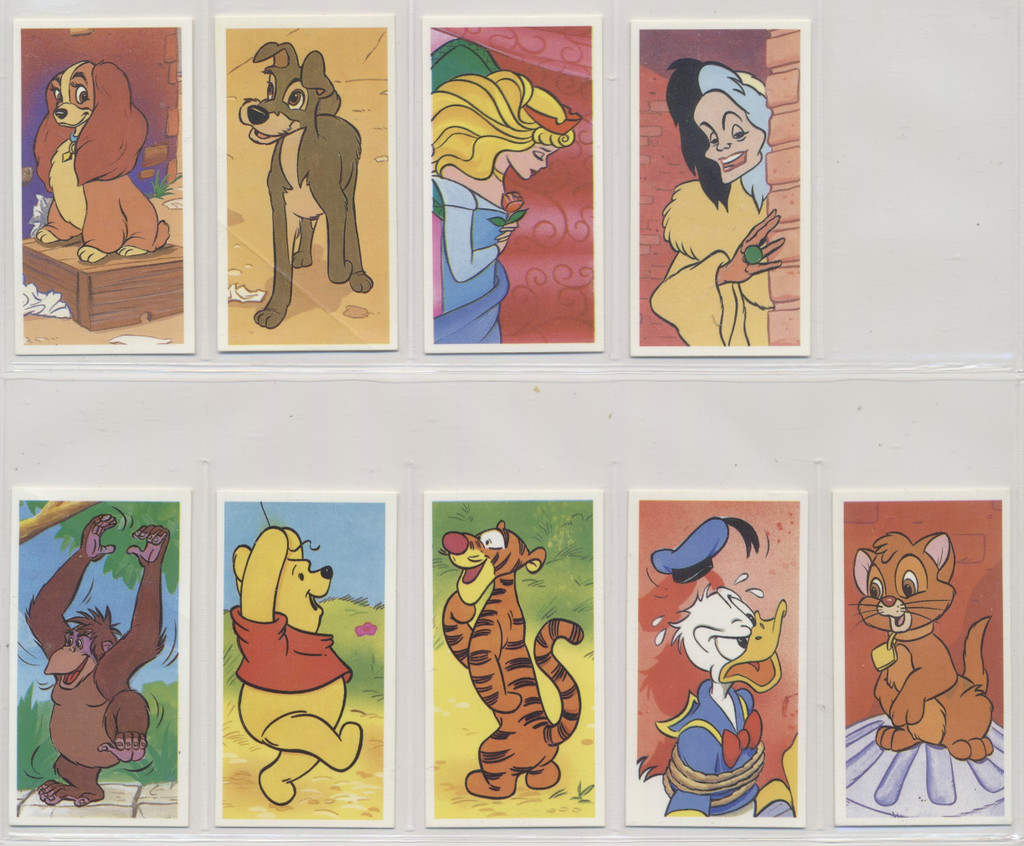1989 The Magical World Of Disney Mickey Mouse Partial Set 24/25 Made In England  #*sku37474