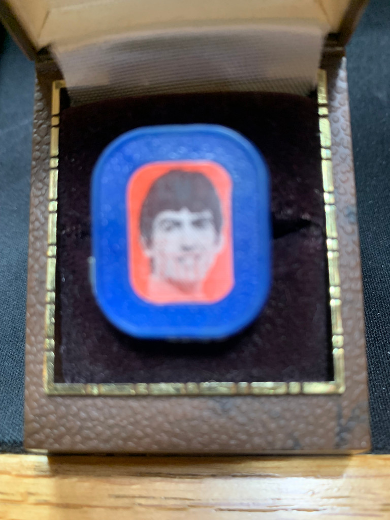 1964 Vari-Vue Flicker Ring Beatles: George Harrison  #*sku37476