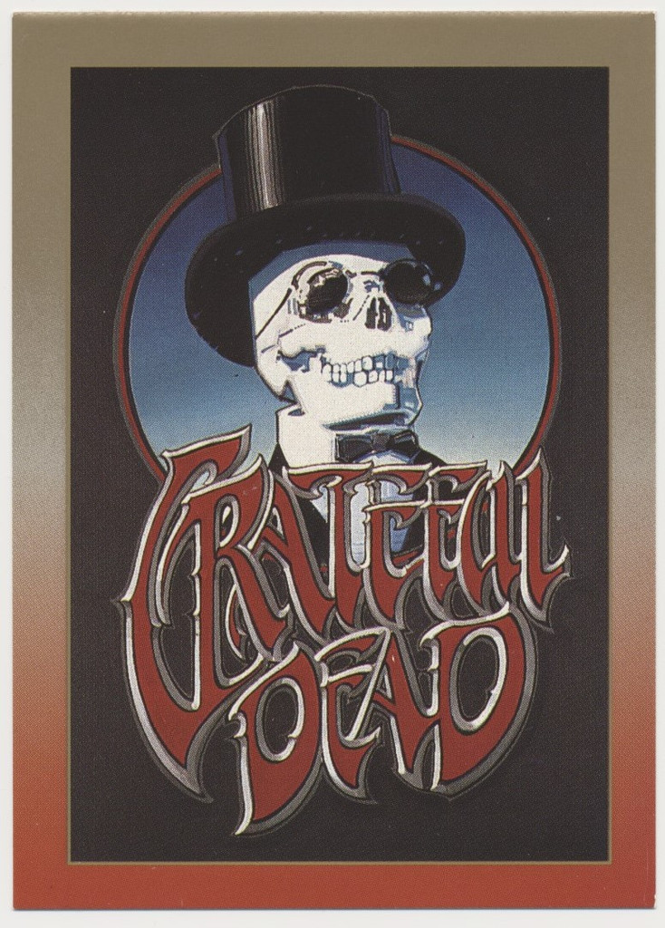 1991 RockCards by Brockum  #10 Grateful Dead Skeleton  #*sku37485