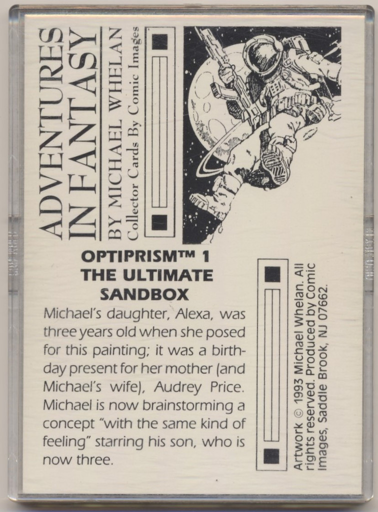 1993 Optiprism  Adventures in Fantasy by Michael Whelan  The Ultimate Sandbox  #*sku37492
