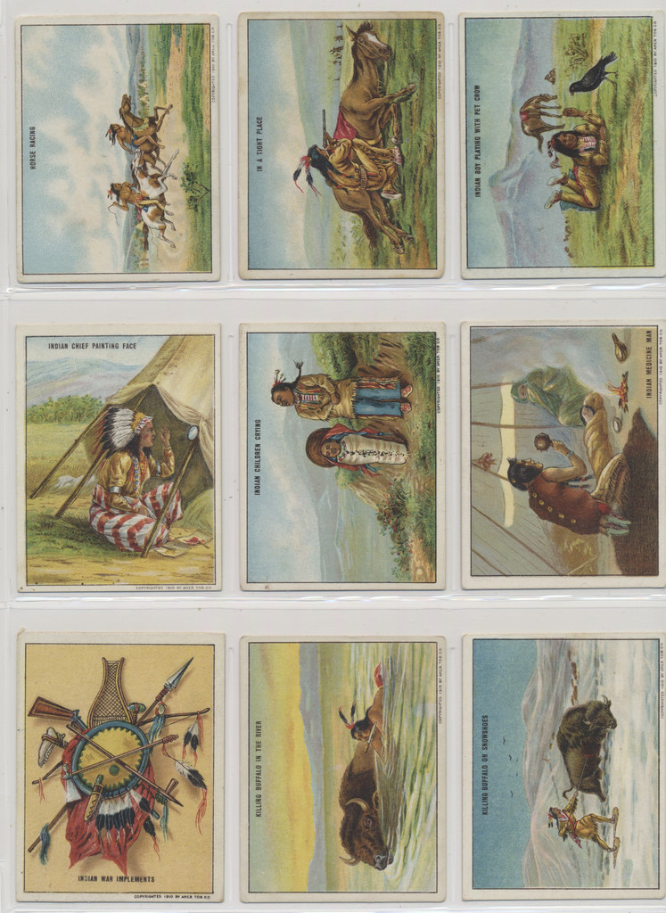1910 T73 Indians Life In The 1860's Set (50) BEST SET ABOUT EX OR BETTER   #*sku37505