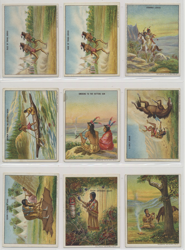 1910 T73 Indians Life In The 1860's Set (50) BEST SET ABOUT EX OR BETTER   #*sku37505